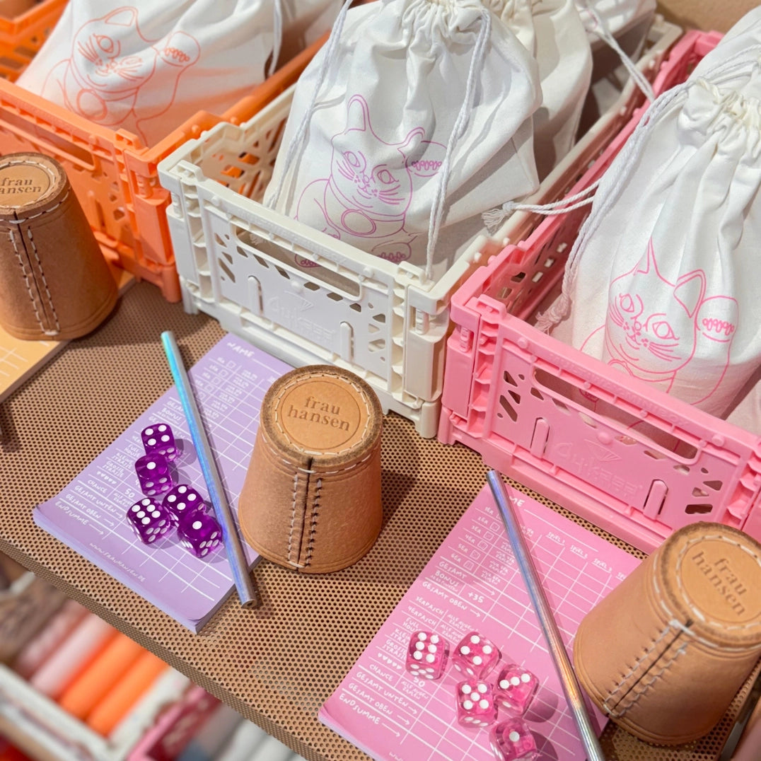 Würfelspiel | Lila 5er Set