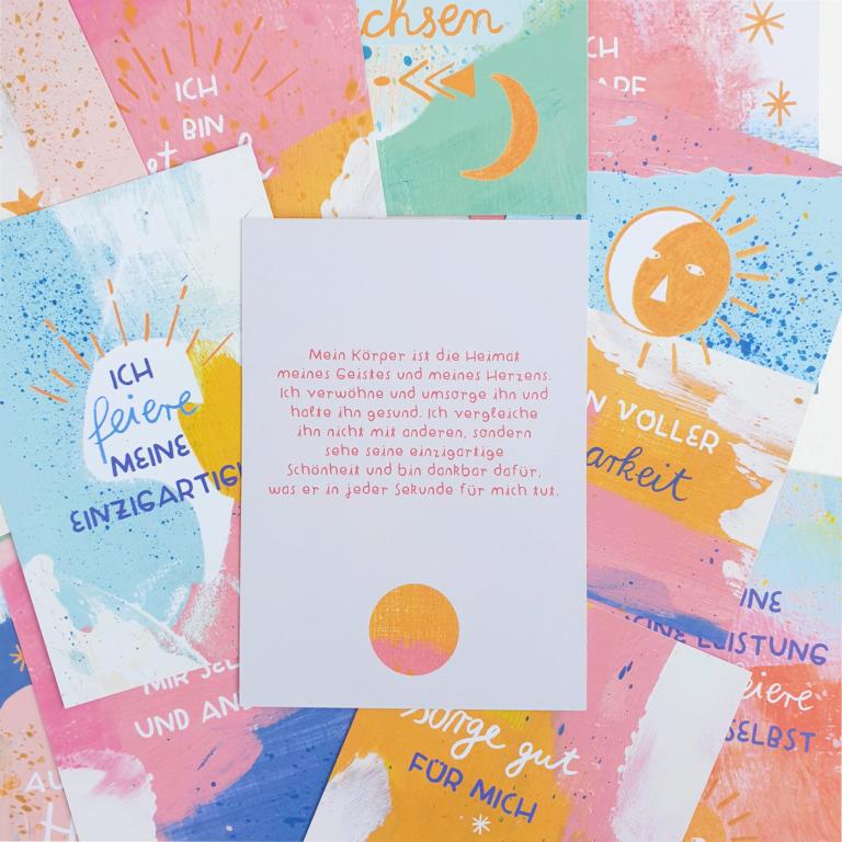 Affirmationskarten für Erwachsene | Karten für ein gutes Leben