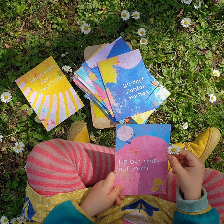 Affirmationskarten für Kinder | Karten für ein schönes Leben