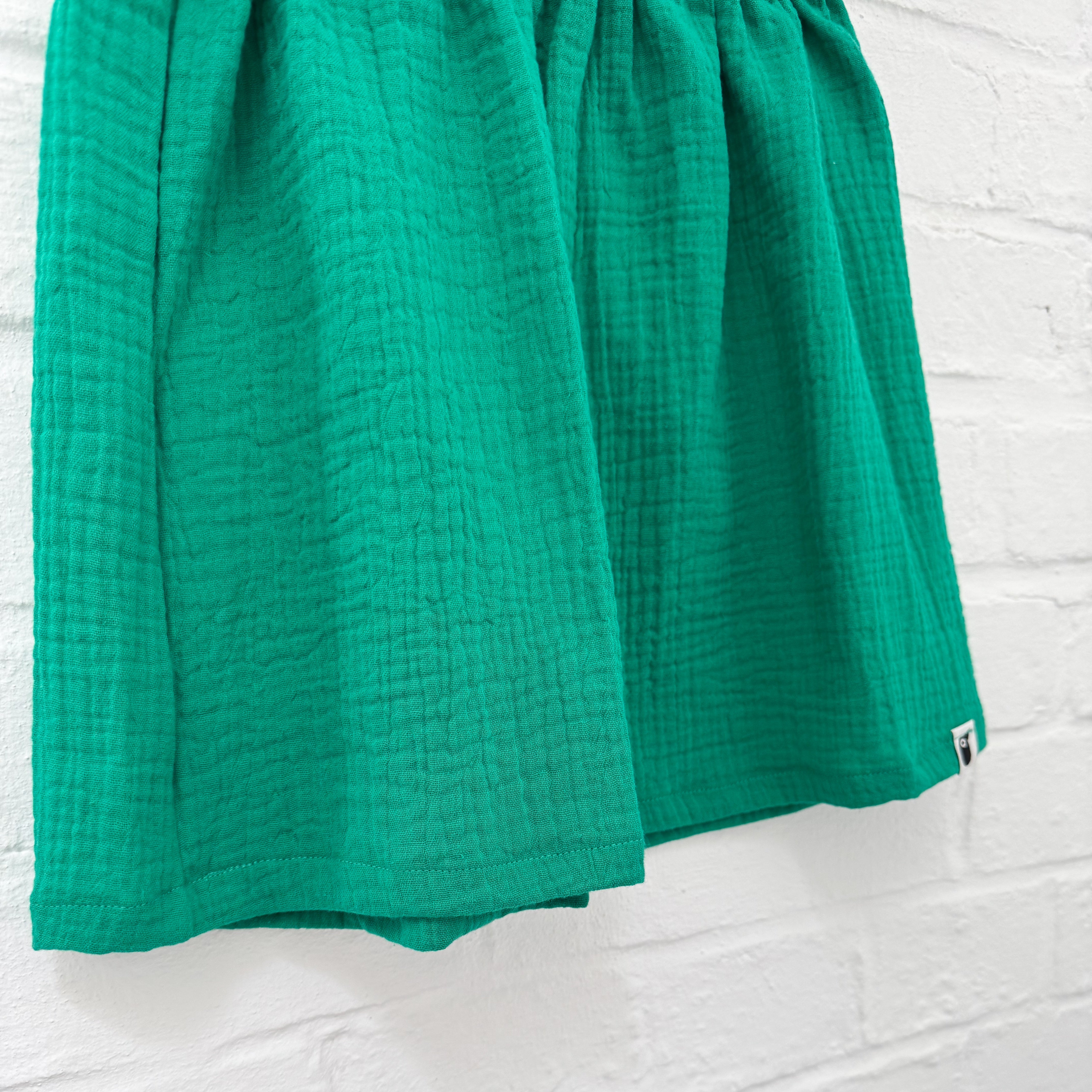 Kids Musselin Rock | Smaragdgrün