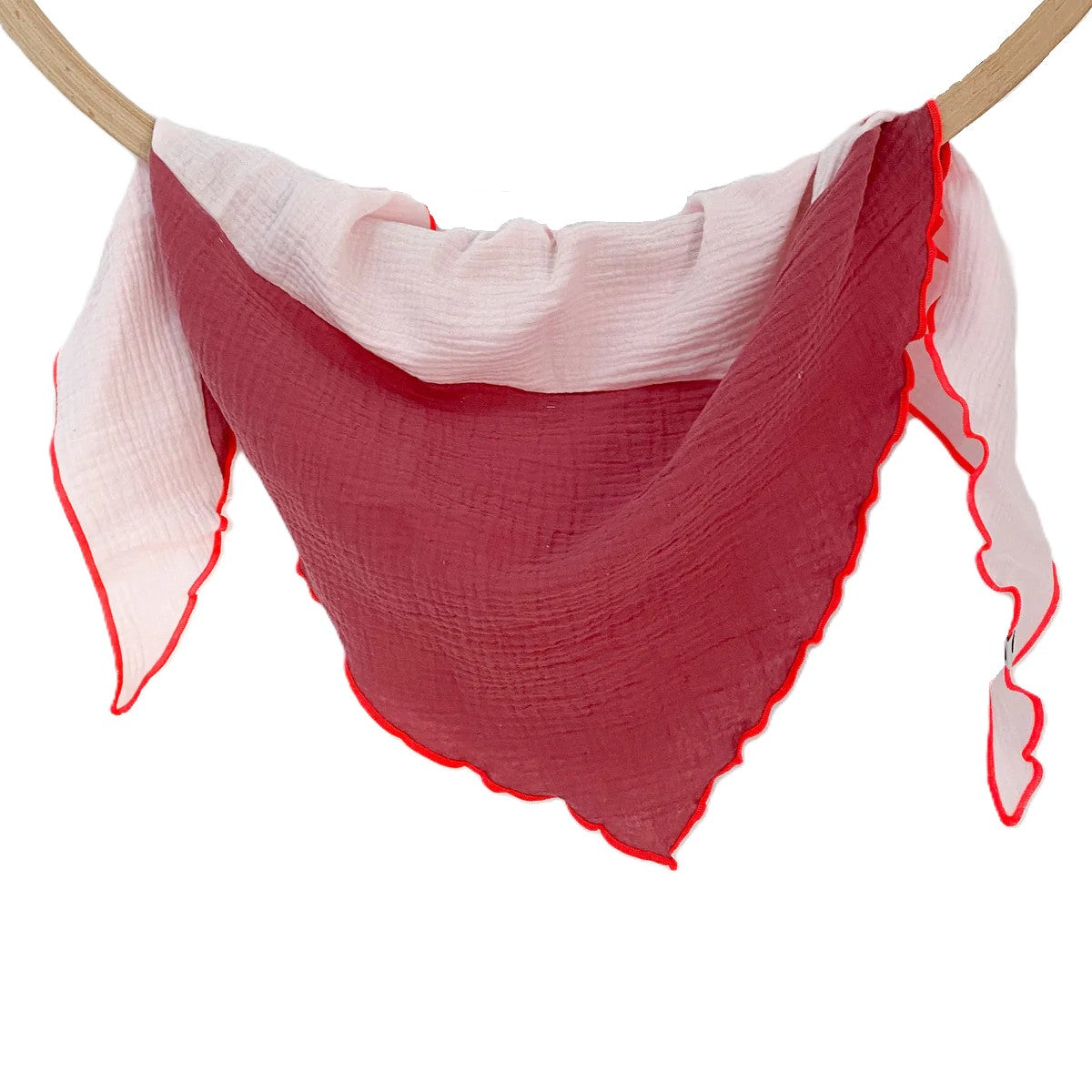 Musselintuch Kids | Beere/Pastellrosa