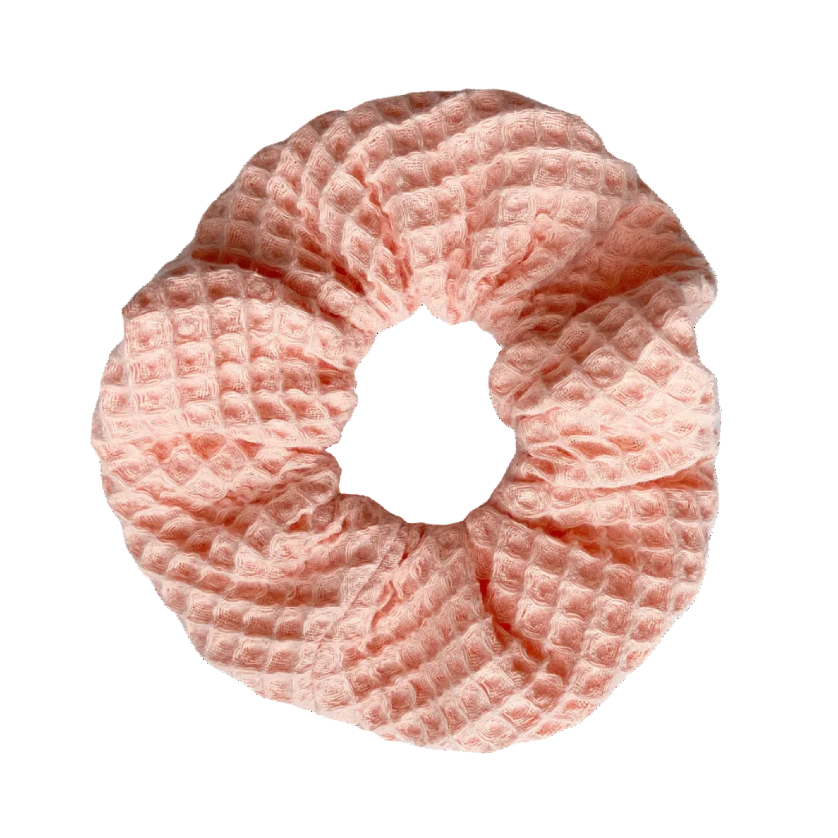 Scrunchie I Waffelpique Pfirsich