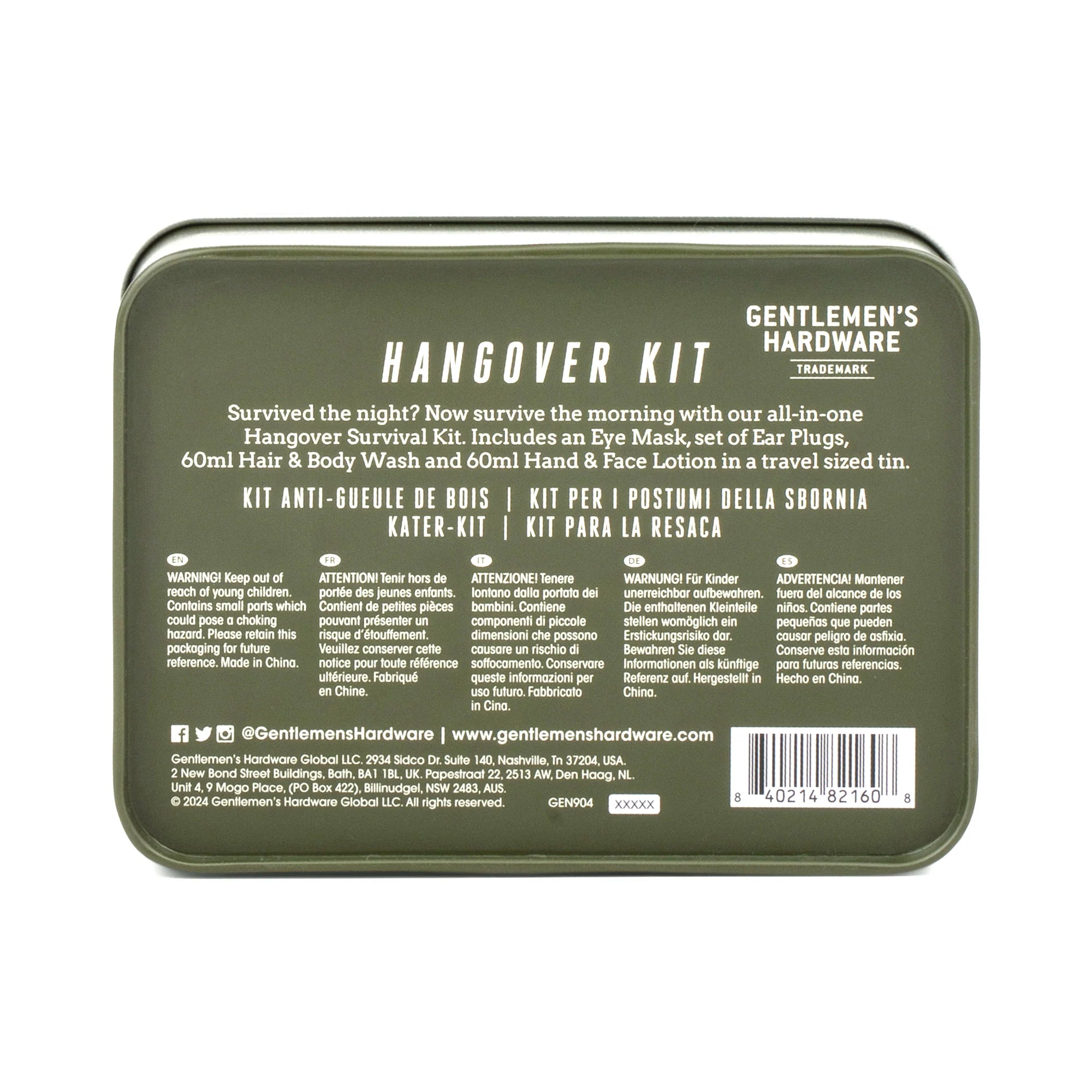 Erste Hilfe | Hangover Kit