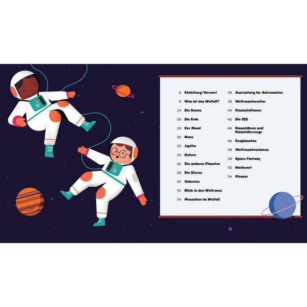 Kinderbuch | Entdecke den Weltraum