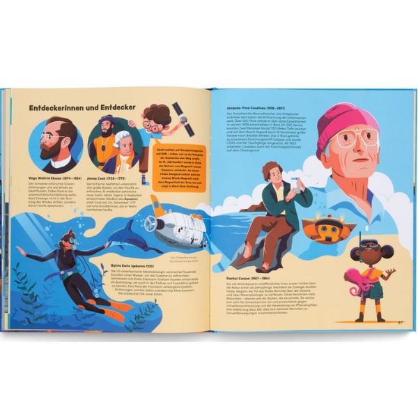 Kinderbuch | Entdecke die Ozeane
