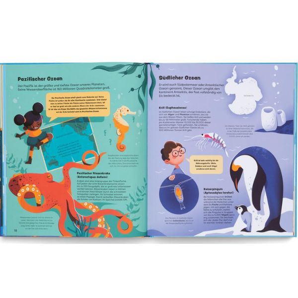 Kinderbuch | Entdecke die Ozeane