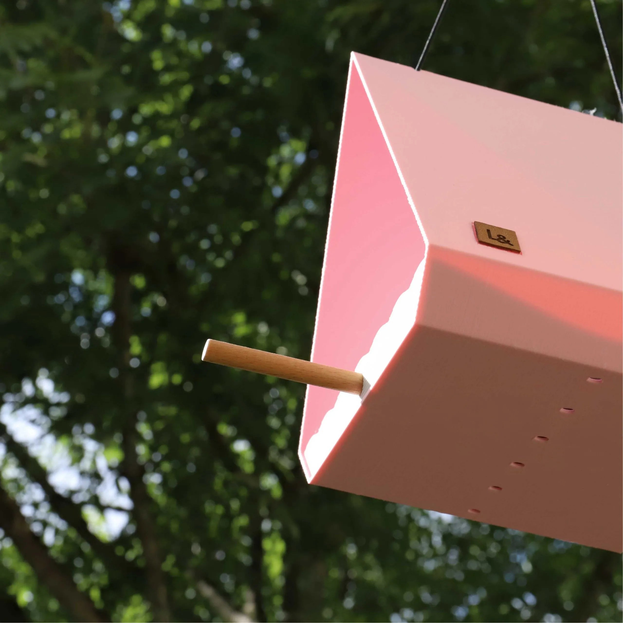 Vogelhaus Noa "L" | Rosa