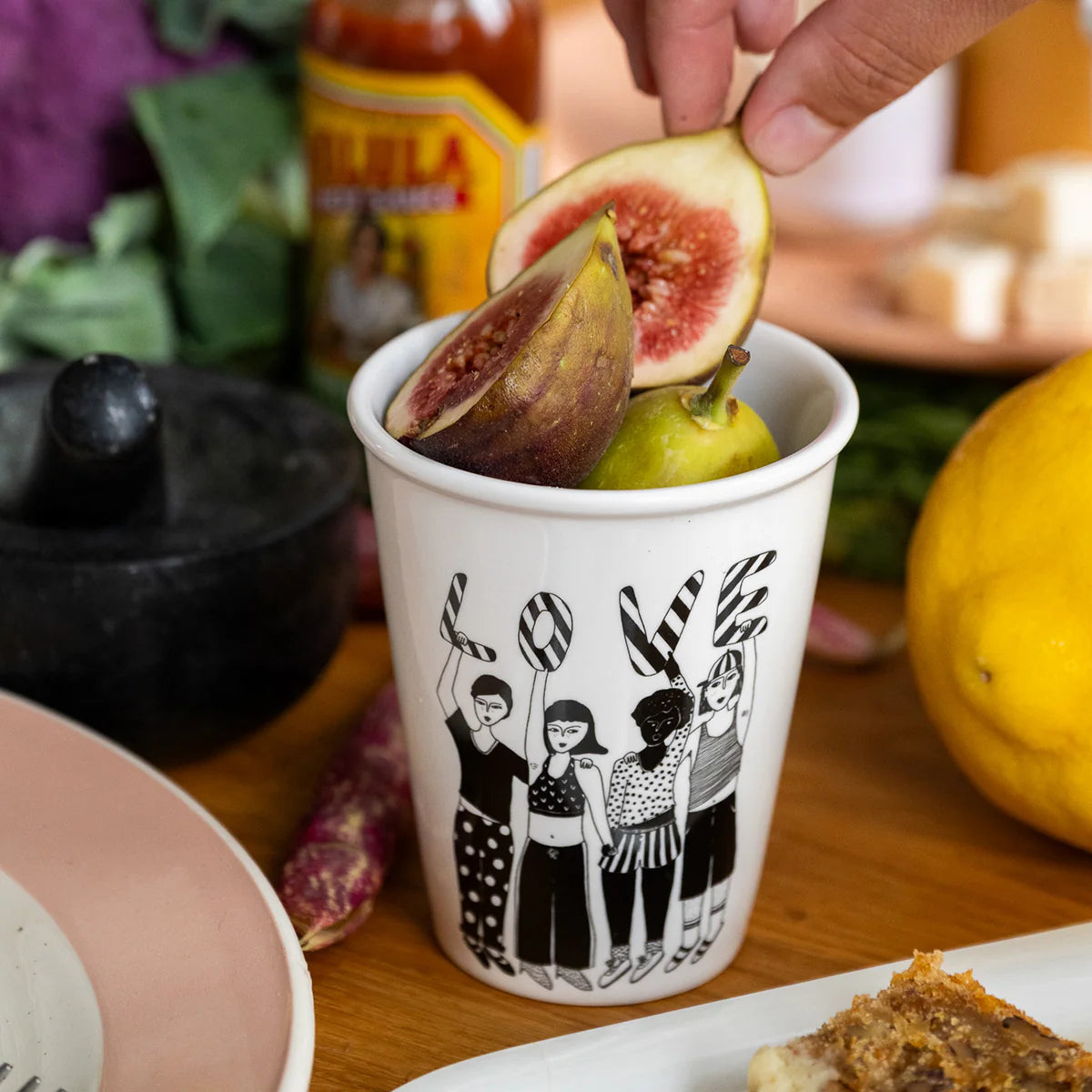 Becher | Striped Love