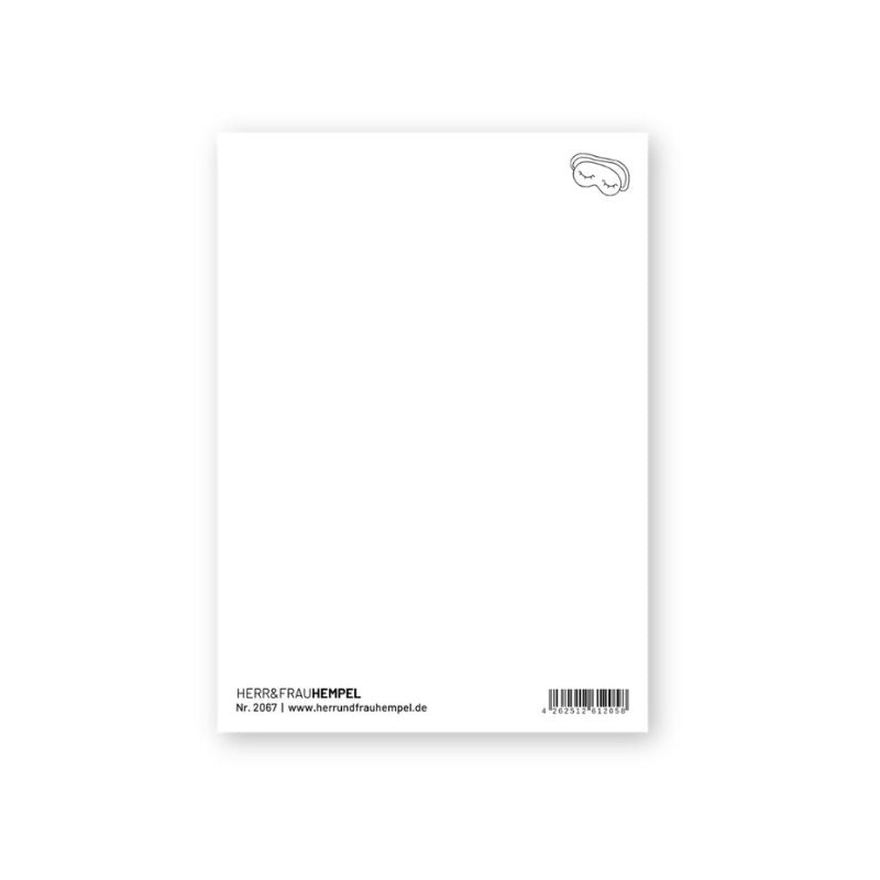 Postkarte aus Holzschliffpappe | BABYTOWN