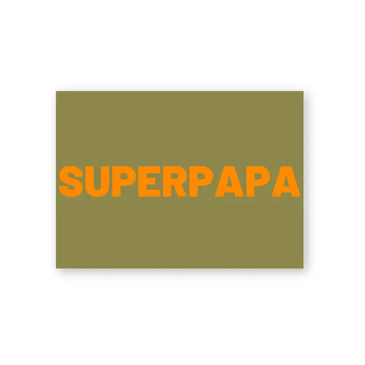Postkarte aus Holzschliffpappe | SUPERPAPA