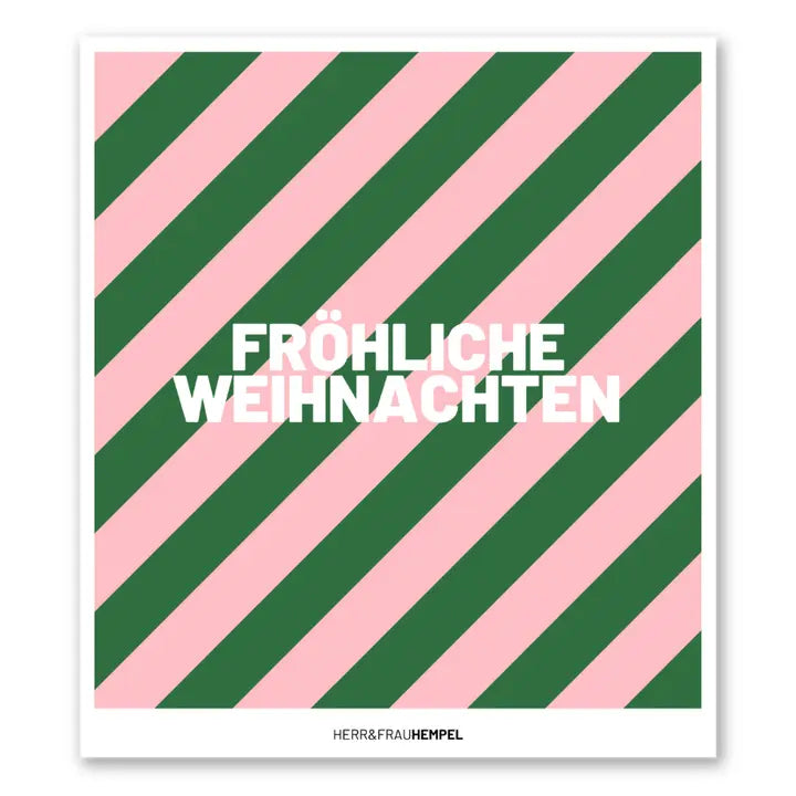 Schwammtuch | FRÖHLICHE WEIHNACHTEN
