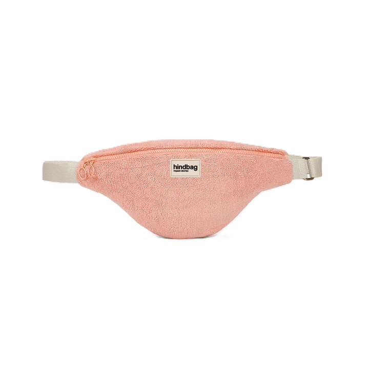 Bauchtasche Frottee Olivia in Rosa von Hindbag bei Frau Rabe im Concept Store Die Halle