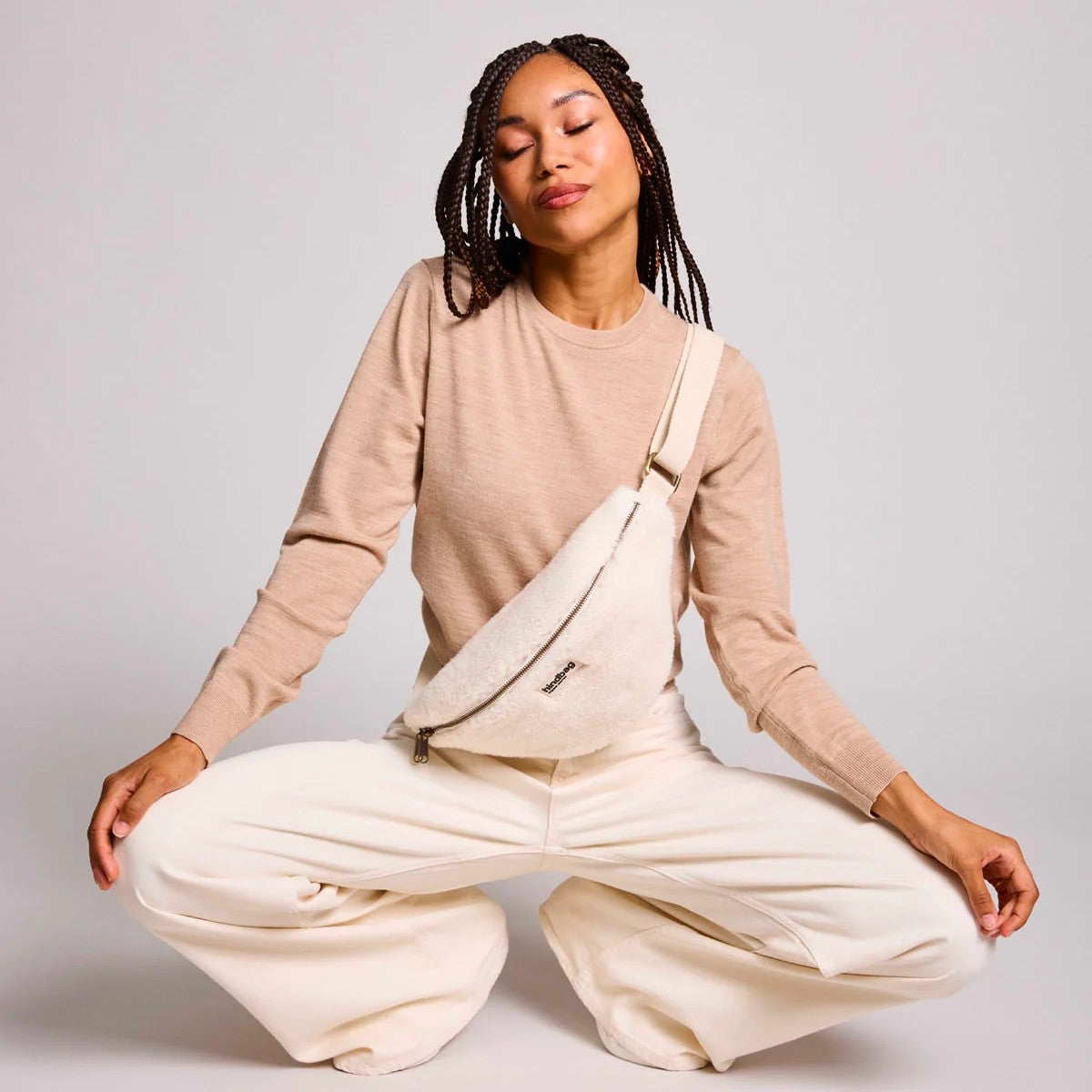 Bauchtasche Olivia | Teddy Arktisweiß