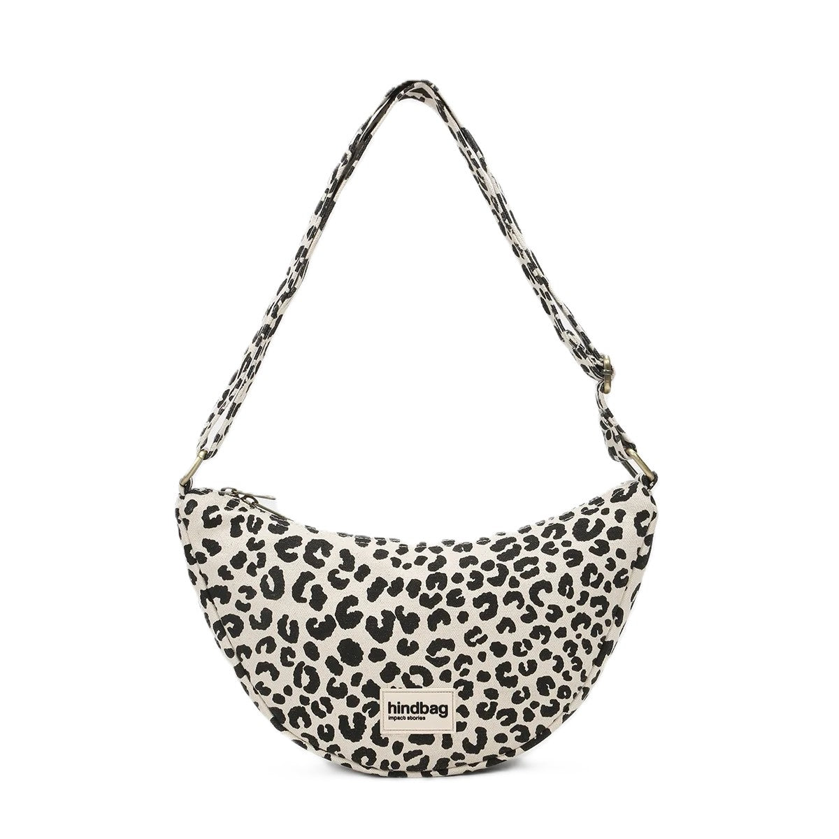 Gürteltasche Andrea mit Leopard Muster in Naturweiß von Hindbag bei Frau Rabe im Concept Store Die Halle
