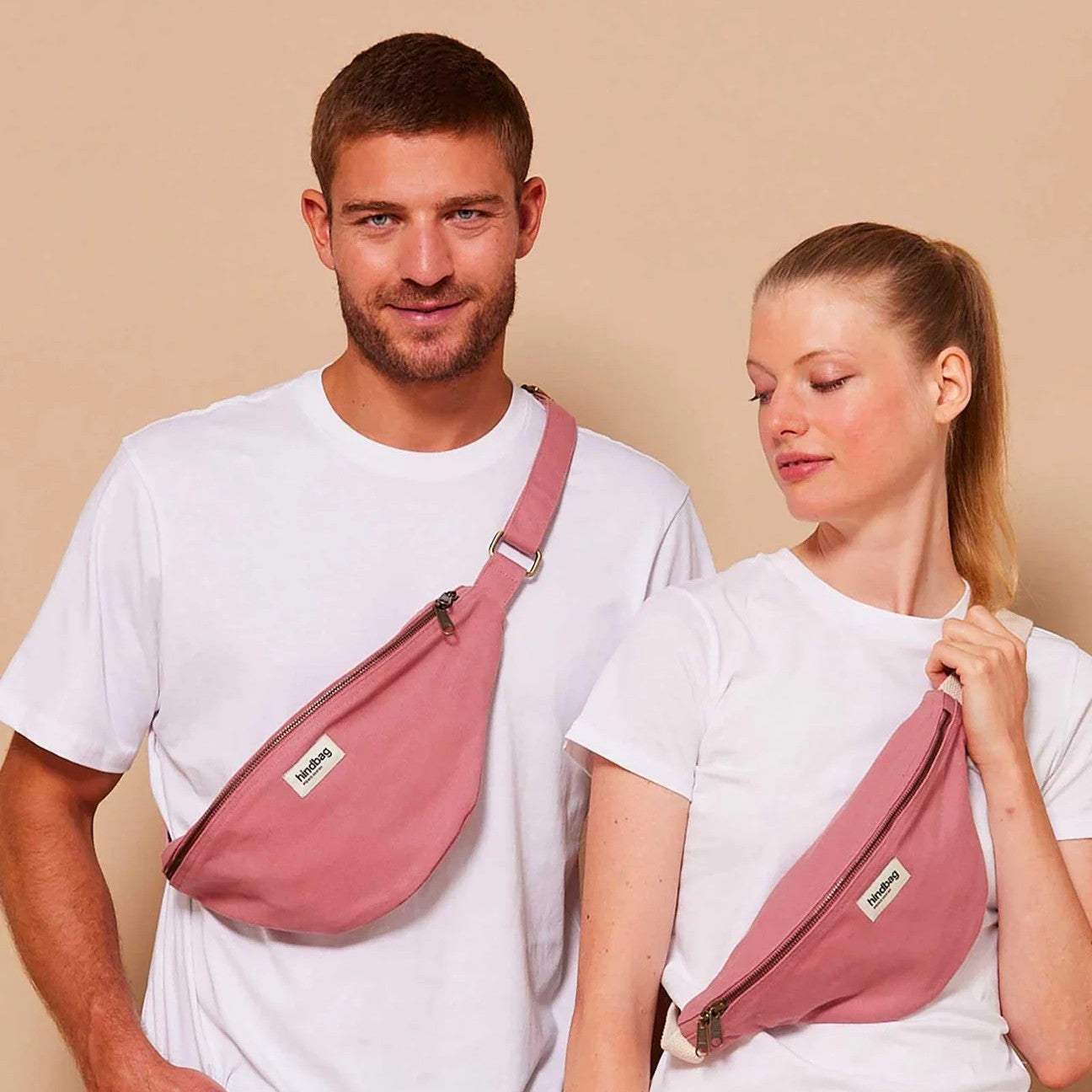 Hindbag Bauchtasche Olivia in Blush Pink bei Die Halle Frau Rabe
