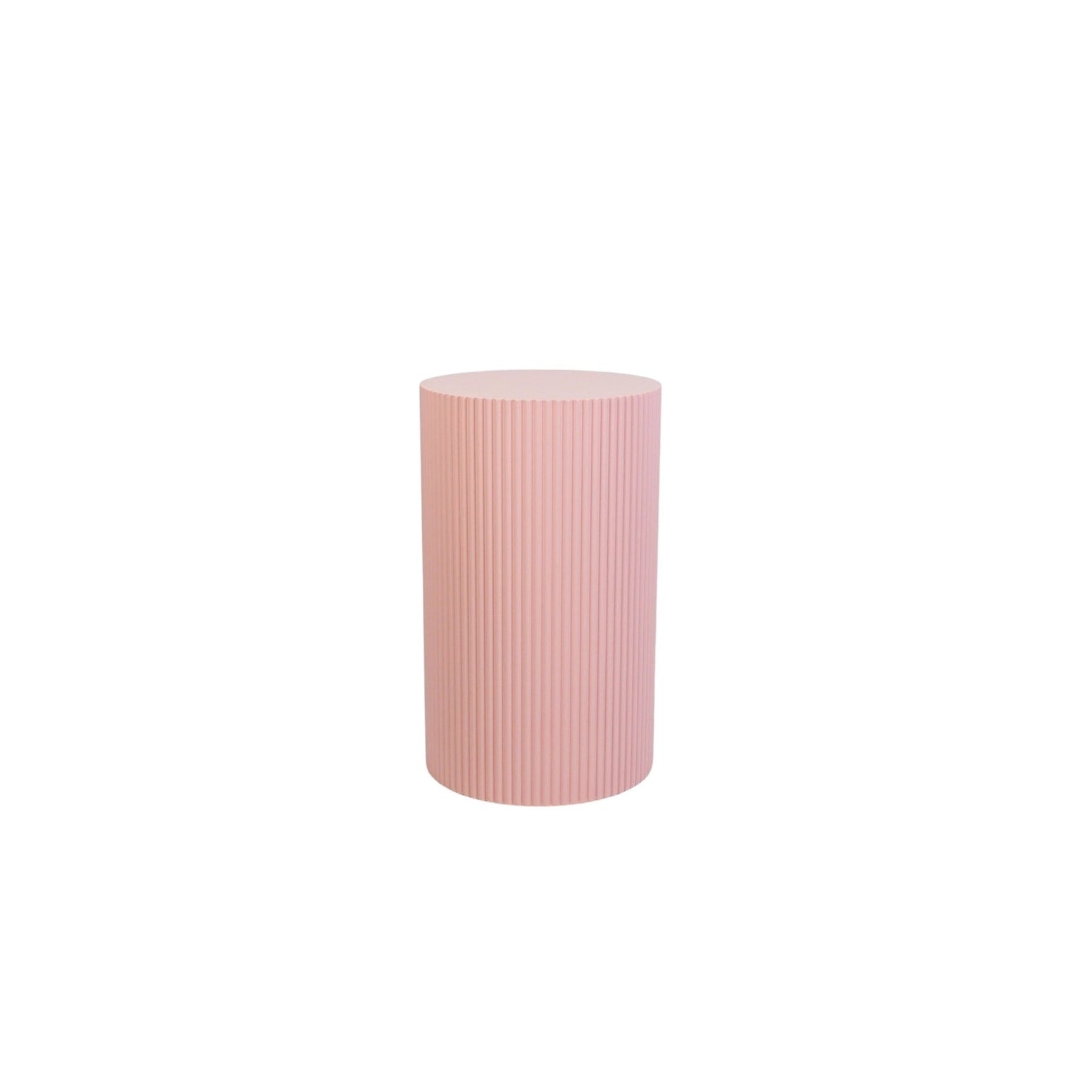 Beistelltisch Pillar Cylinder | Light Pink 30x54cm