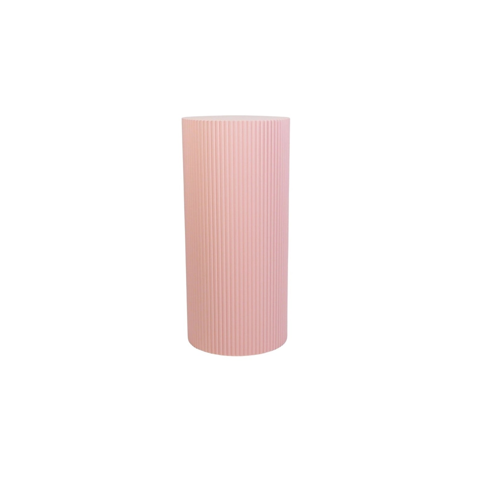 Beistelltisch Pillar Cylinder | Light Pink 30x65cm