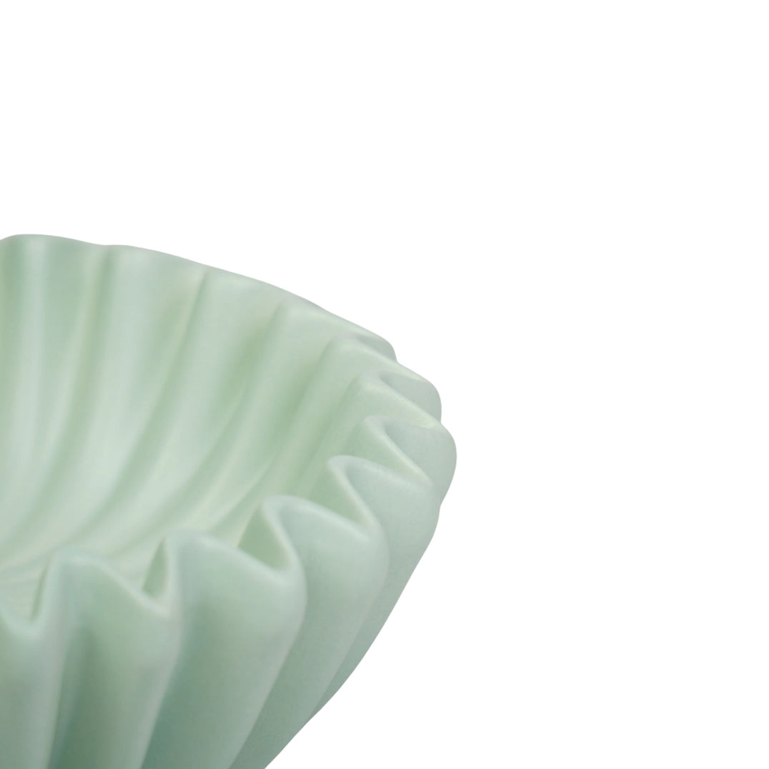 Schale Plissee | Minze