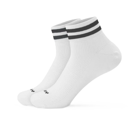 Sneaker Socken High | Black Stripes