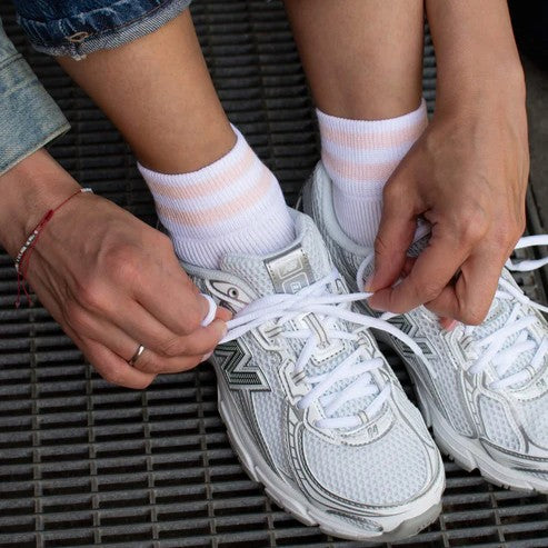 Sneaker Socken High | Blossom Stripes