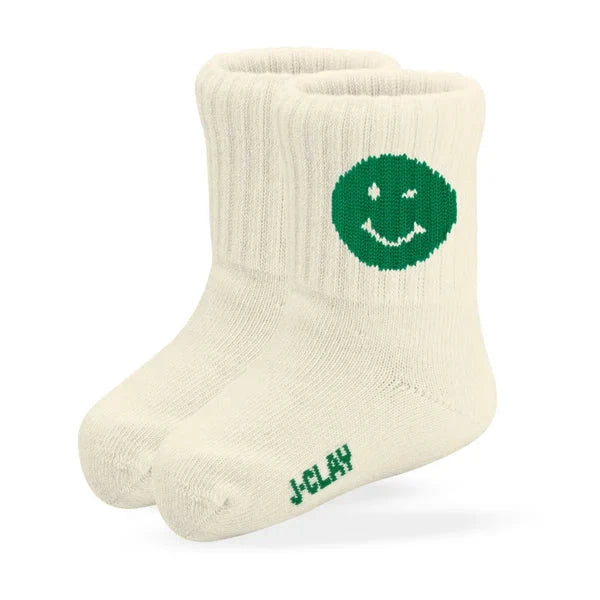 Socken Mini | Green Smile