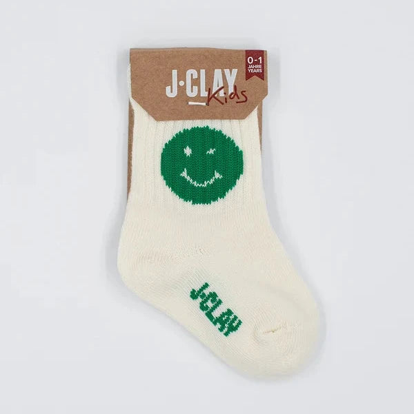 Socken Mini | Green Smile