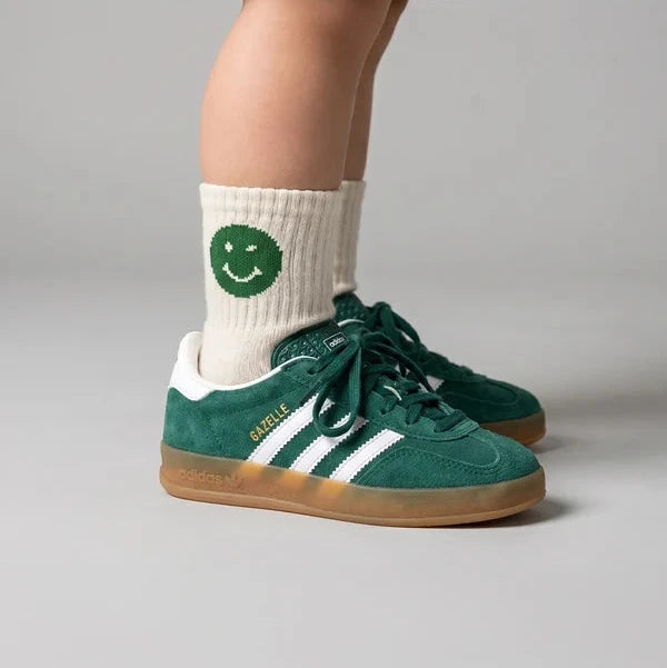 Socken Mini | Green Smile