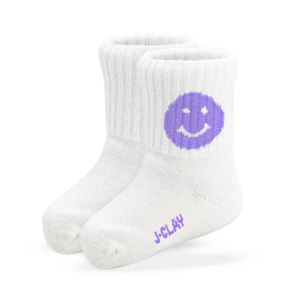 Socken Mini | Purple Smile