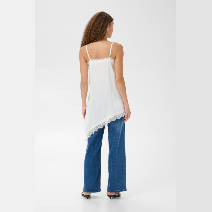 Asymmetrisches Top KAmiala | Whisper White