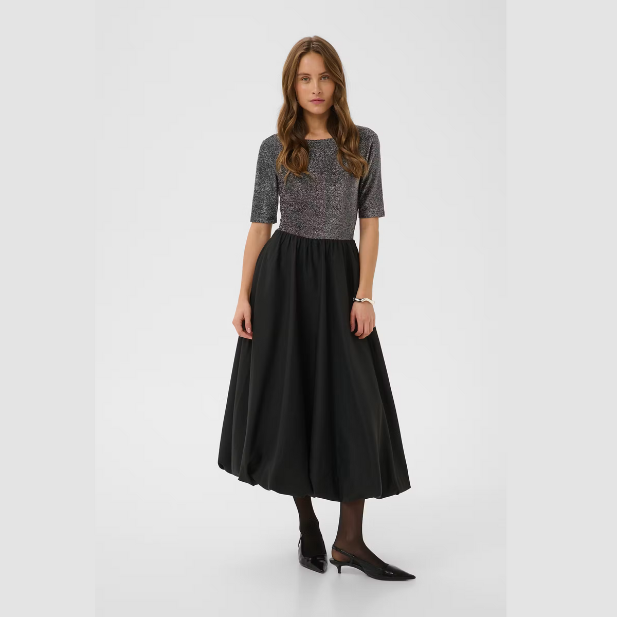 Kleid KAkirsten | Black/Dark Silver
