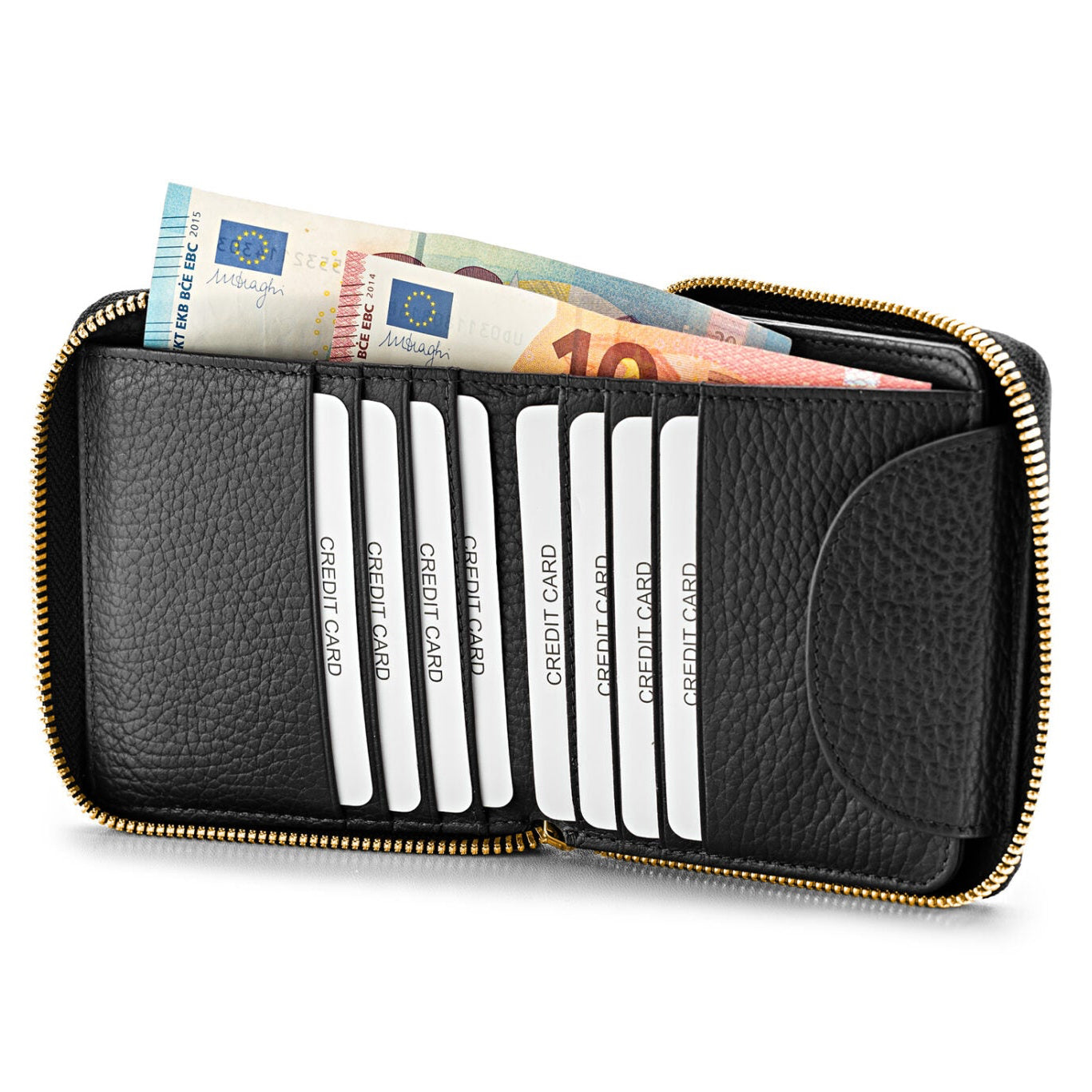 Geldbeutel Lille Soft | Schwarz