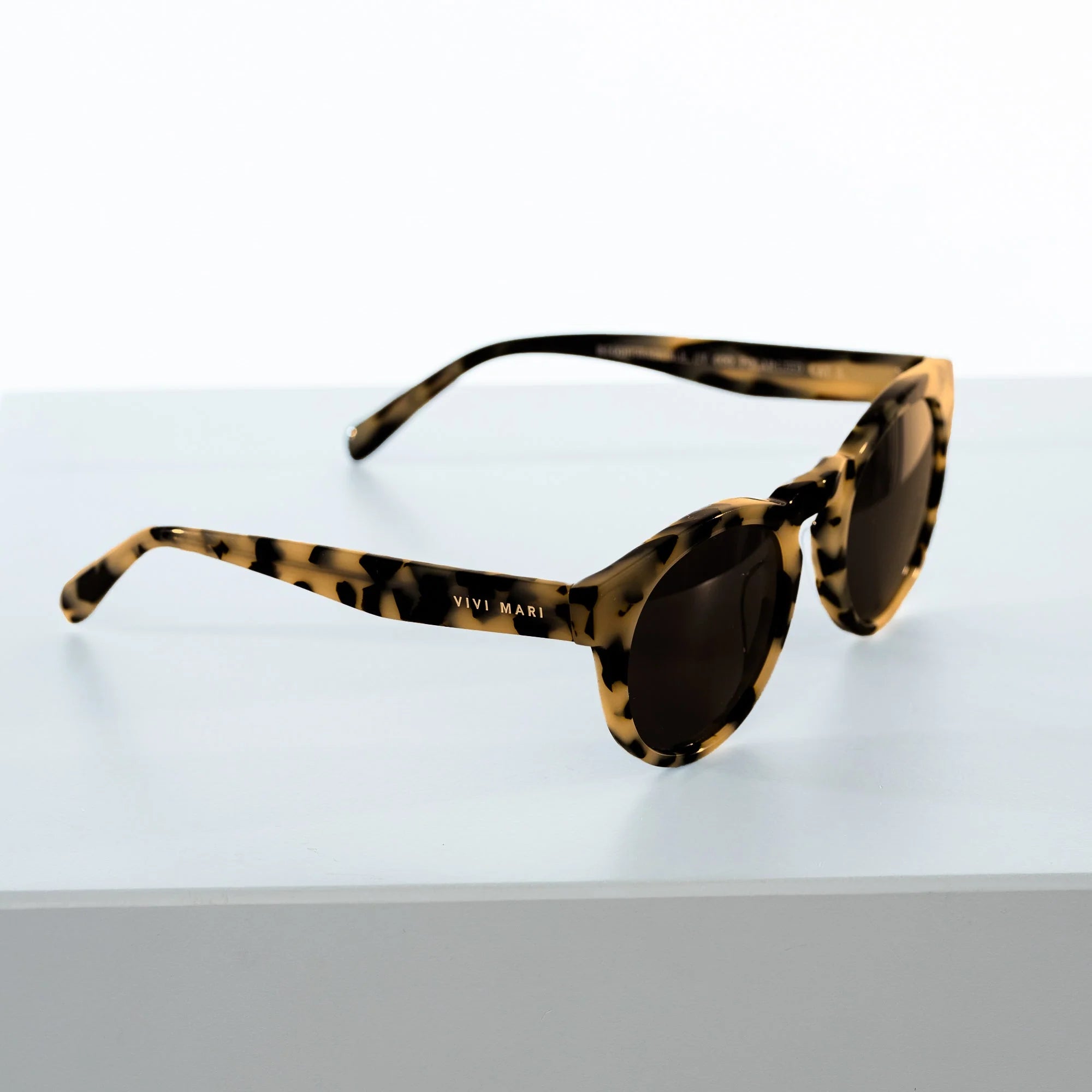 Sonnenbrille Kiss the Sun | Leo brown/camel