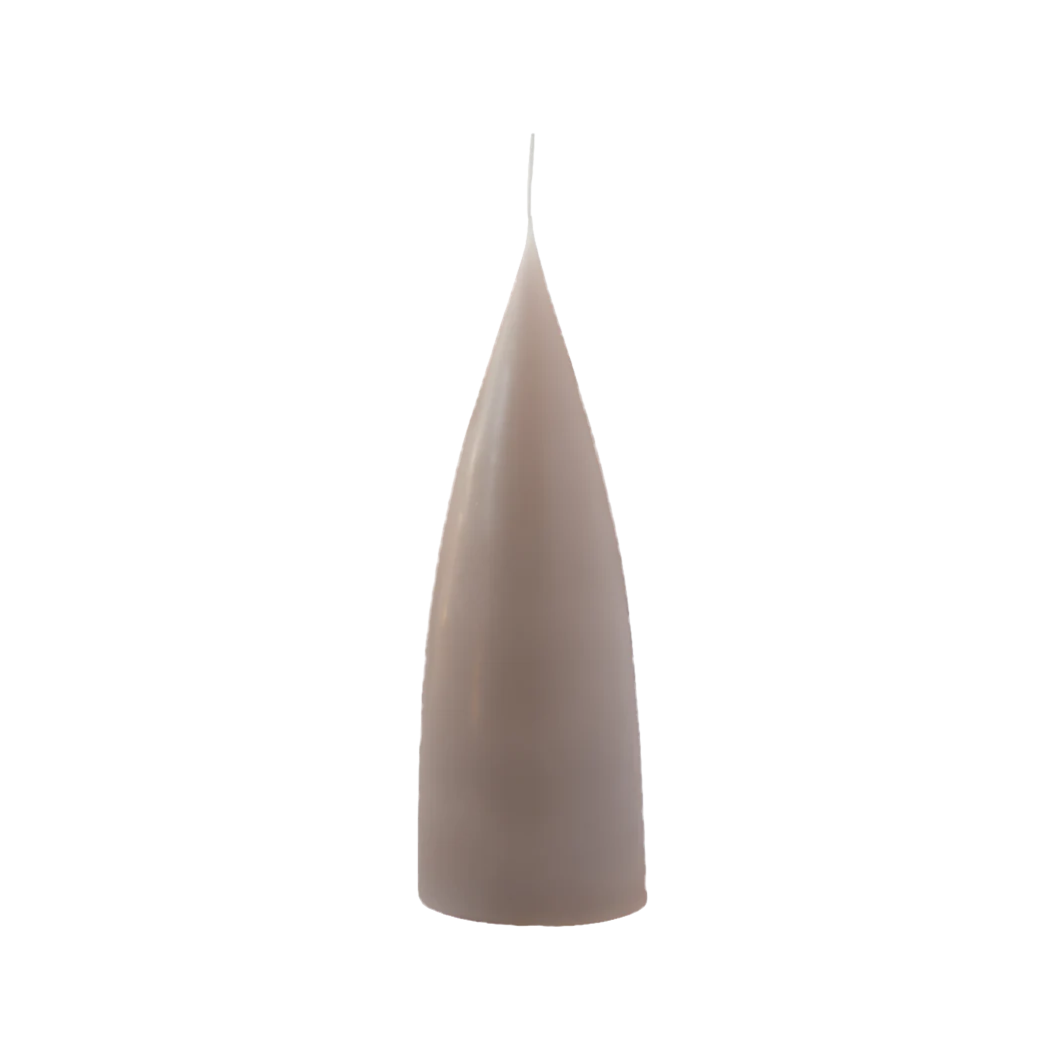 Kegelkerze | Beige