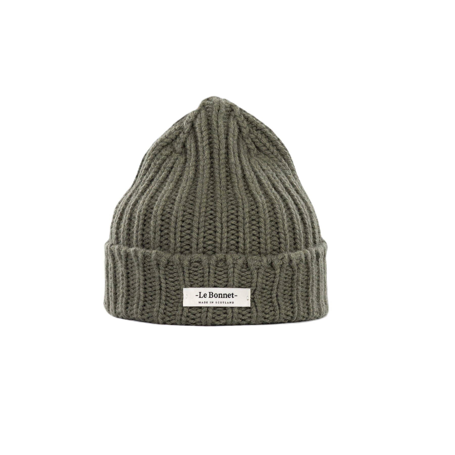 Beanie Logo in der Farbe Croco von Le Bonnet bei Frau Rabe im Concept Store Die Halle