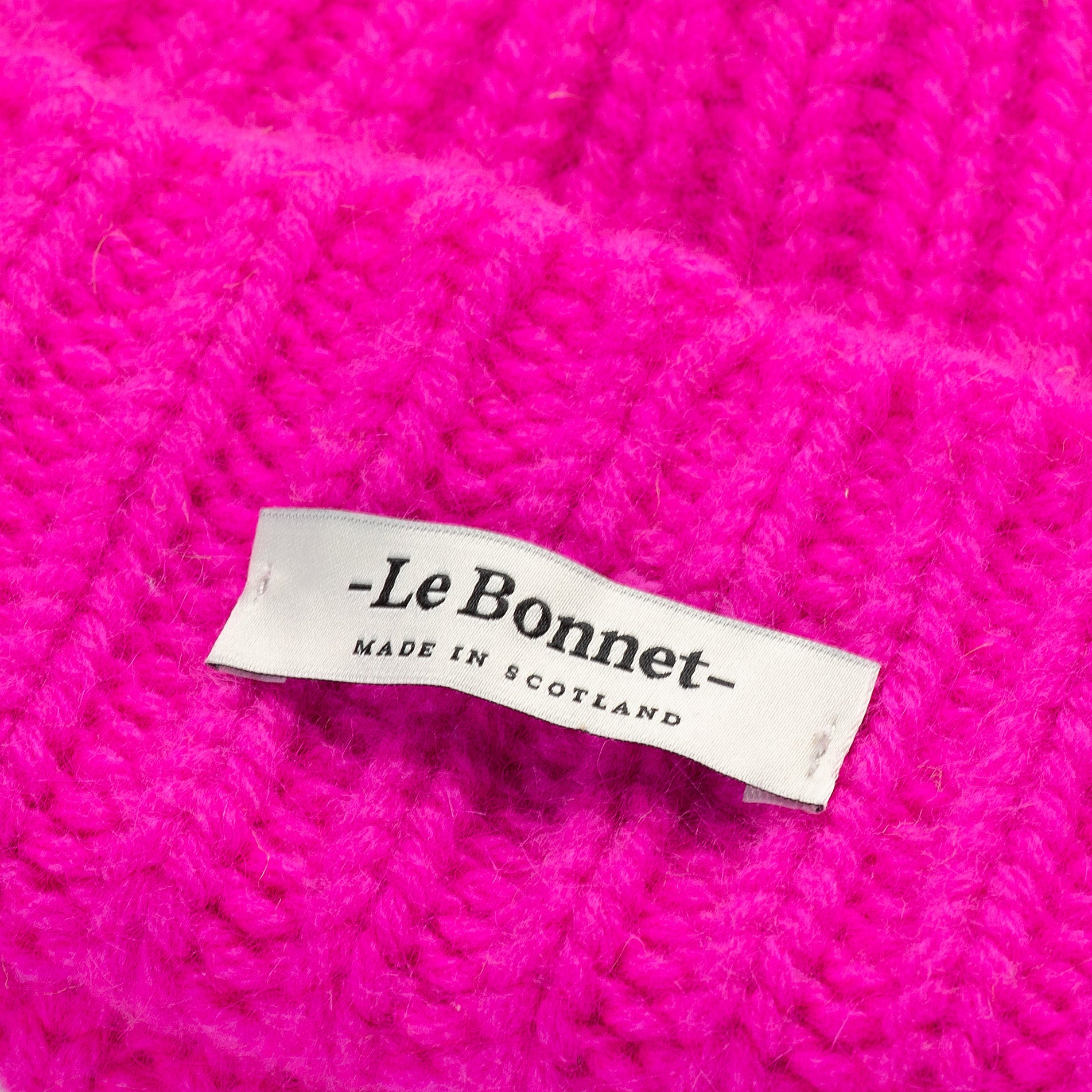 Beanie Logo | Poppy Pink