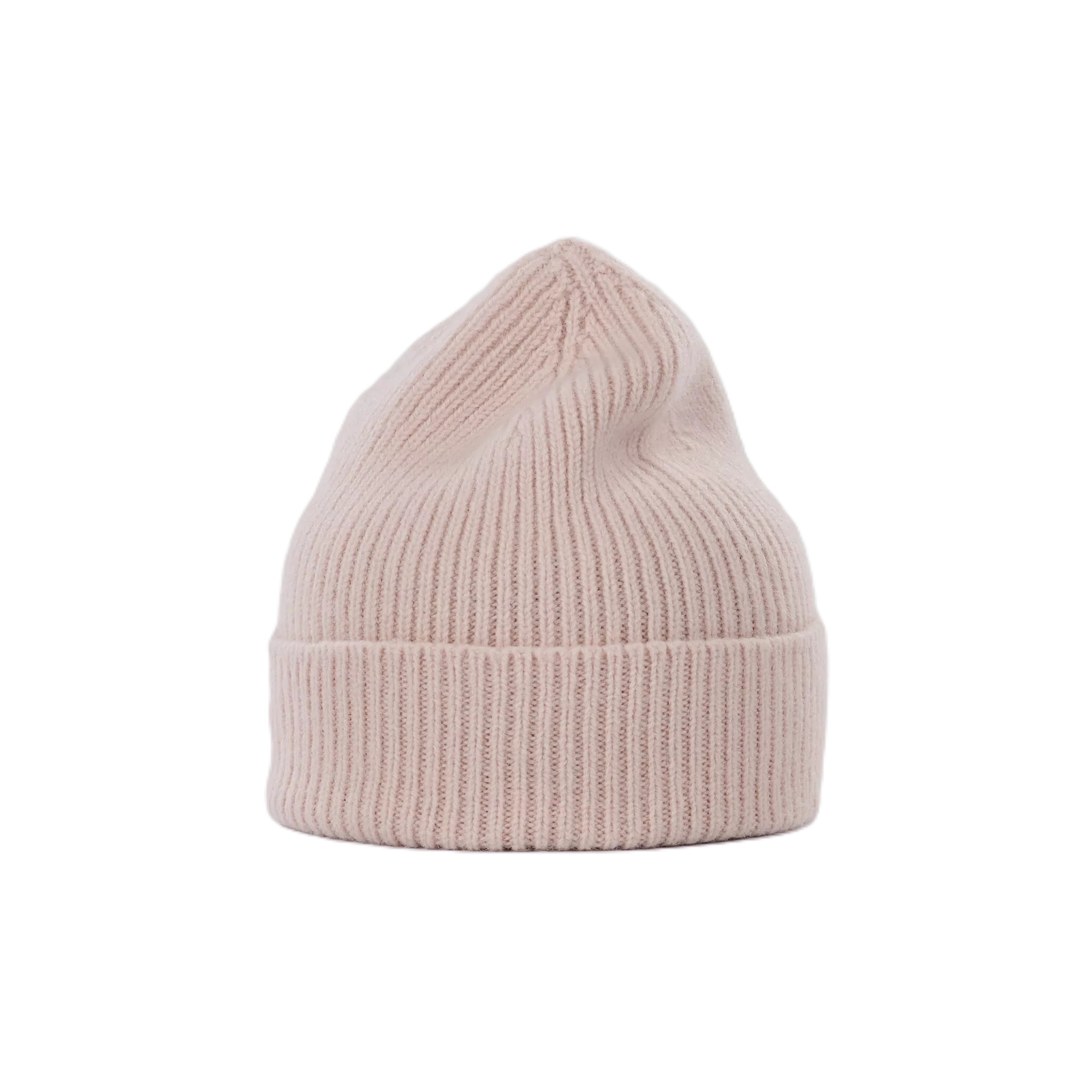 Beanie in der Farbe Misty Rose von Le Bonnet bei Frau Rabe im Concept Store Die Halle