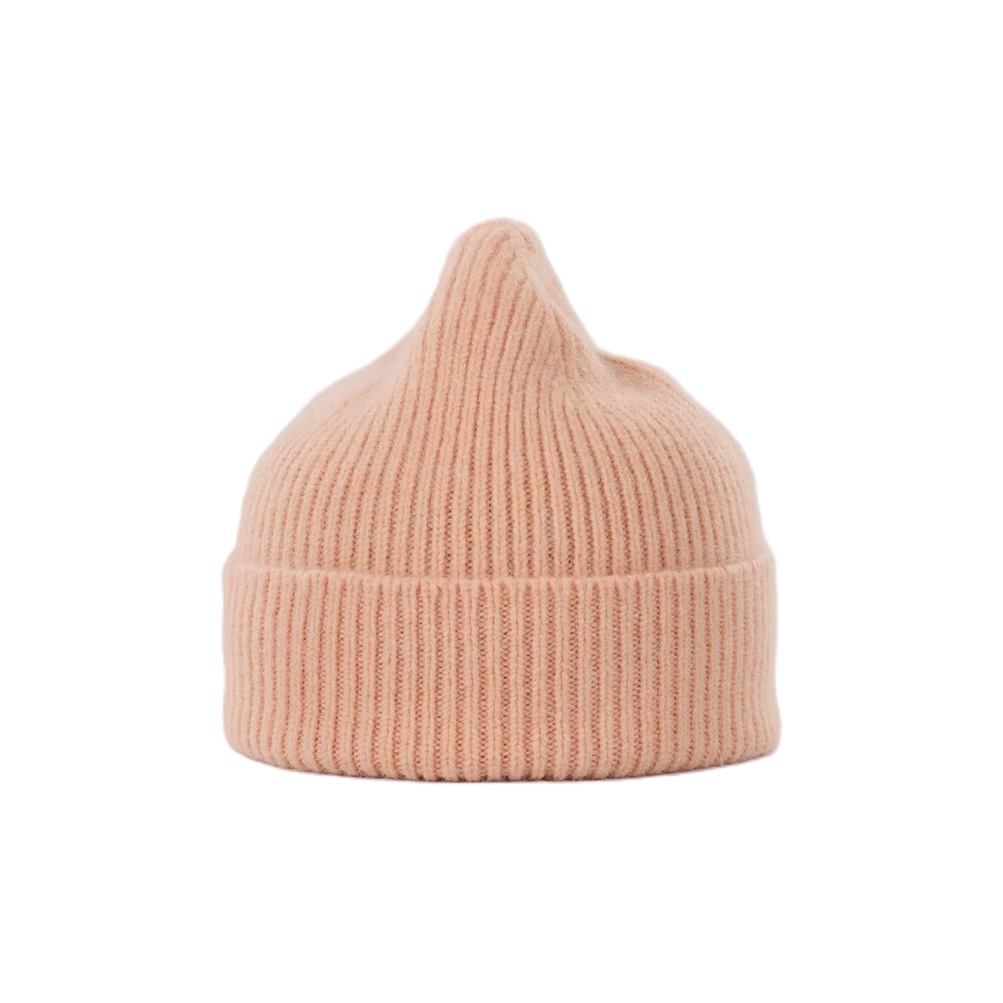 Beanie in der Farbe Peach von Le Bonnet bei Frau Rabe im Concept Store Die Halle