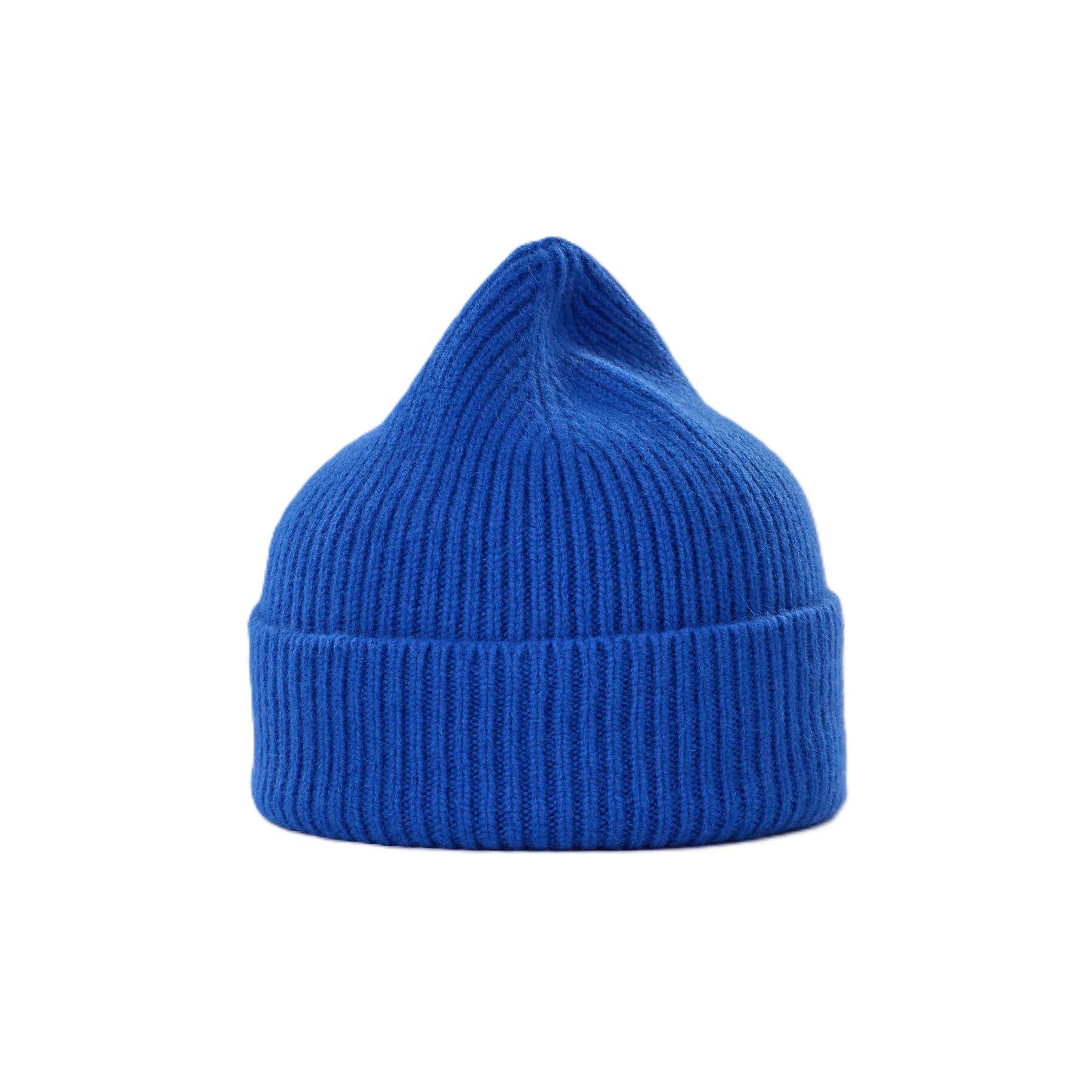 Beanie in der Farbe Royal Azure von Le Bonnet bei Frau Rabe im Concept Store Die Halle