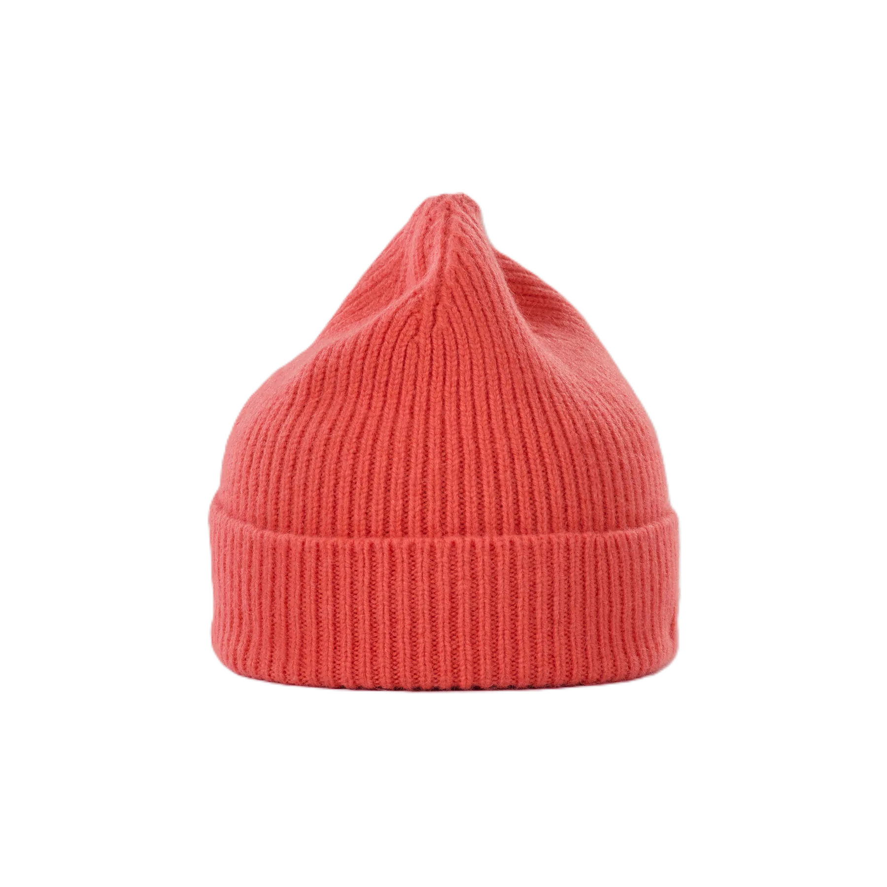 Beanie in der Farbe Salmon von Le Bonnet bei Frau Rabe im Concept Store Die Halle