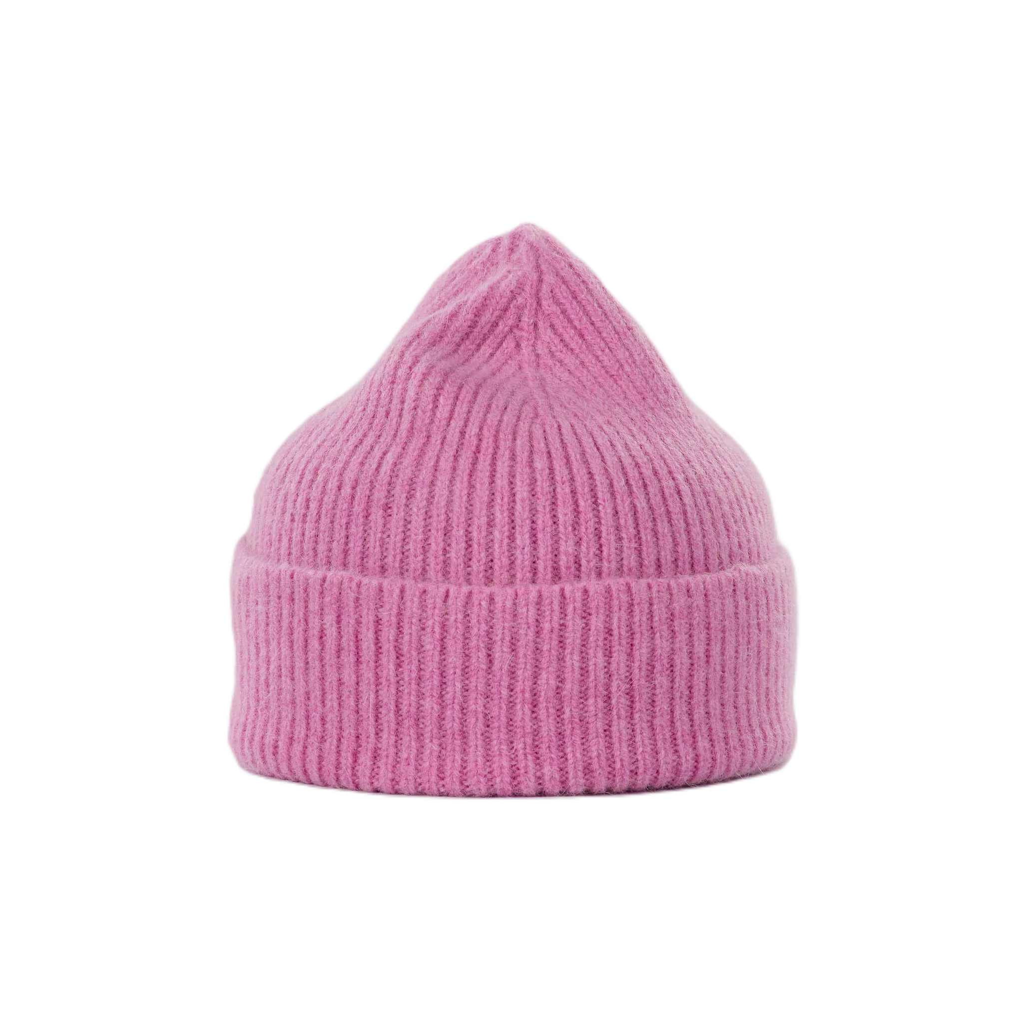 Beanie in der Farbe Taffy von Le Bonnet bei Frau Rabe im Concept Store Die Halle