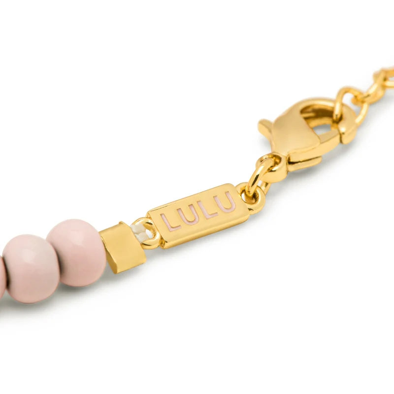 Armband Color Ball | Silk Light Pink