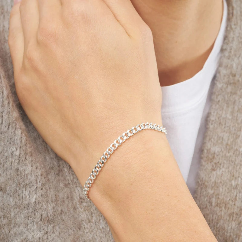 Armband Panzer | Versilbert