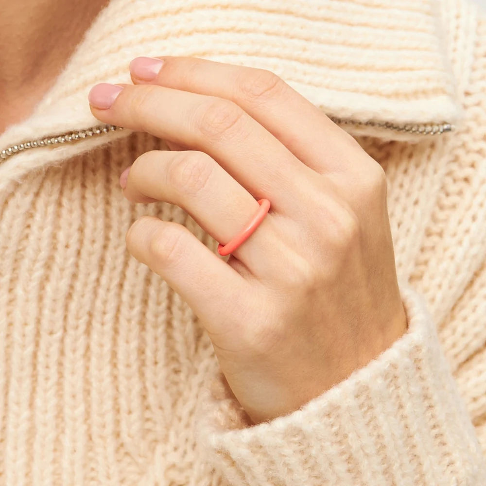 Color Ring | Orange/Coral