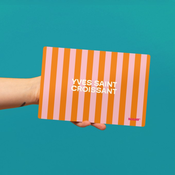 Frühstücksbrettchen Yves Saint Croissant bei Frau Rabe im Concept Store Die Halle