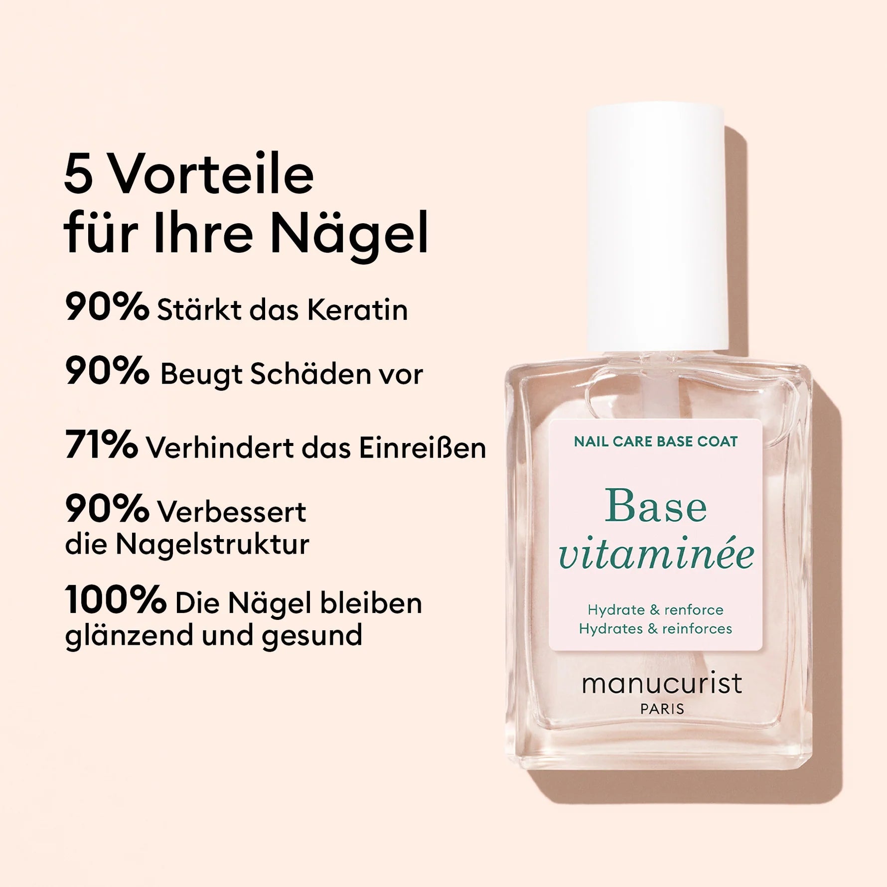 Nagellack Green | Base Vitaminée