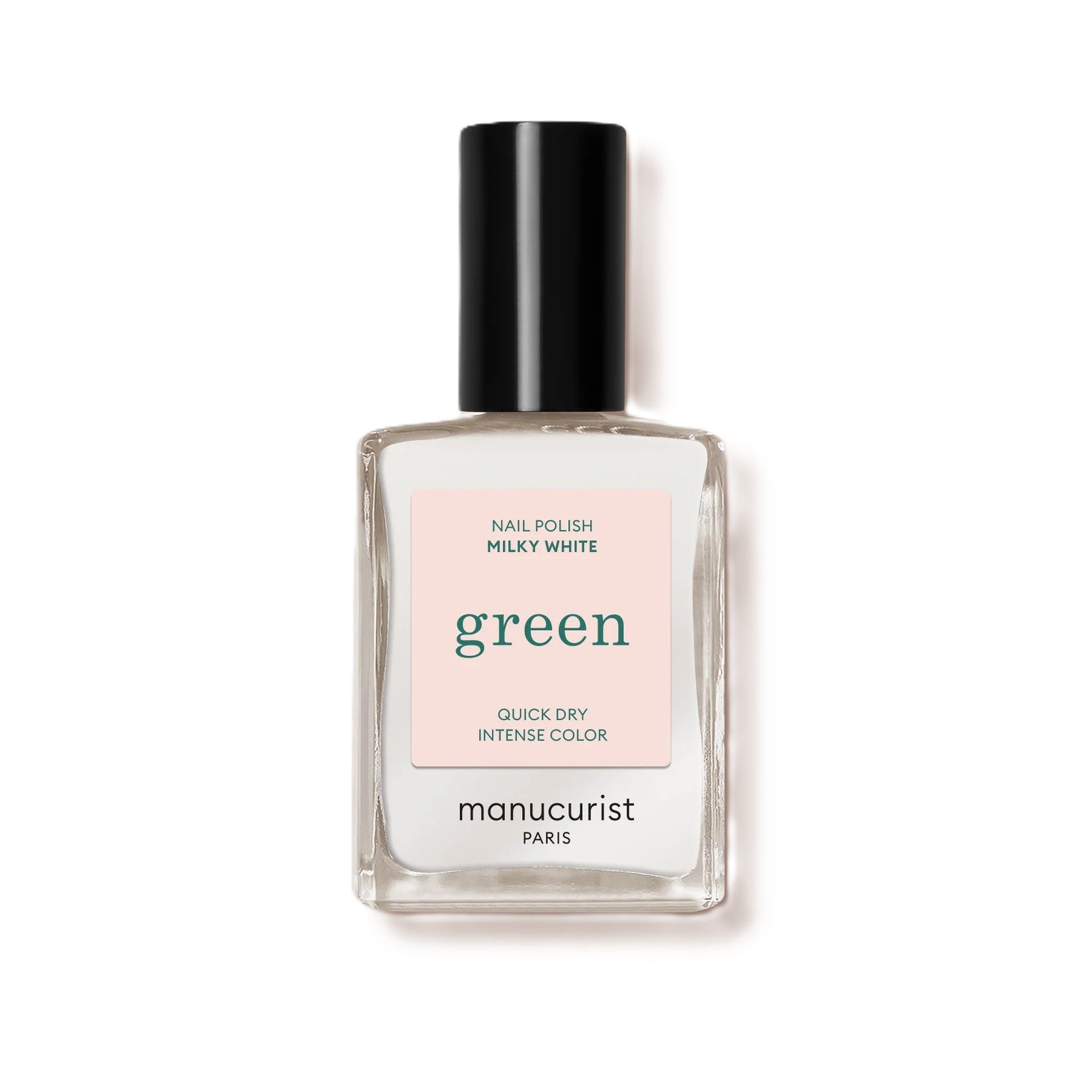 Nagellack Green | Milky White