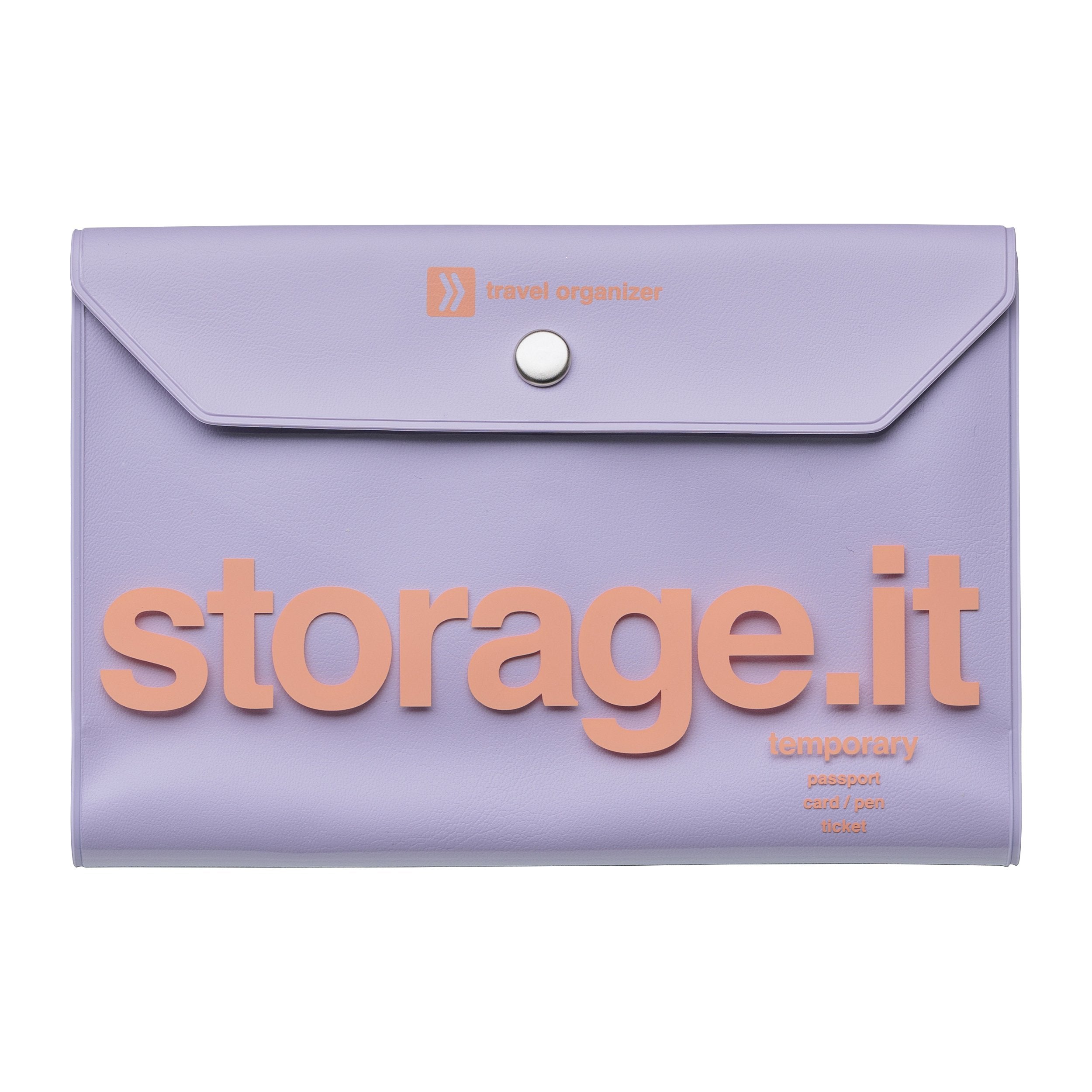 Travel Passport Wallet storage.it | Purple