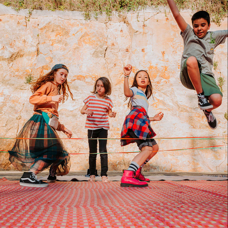 Gummitwist | Grün/Rot