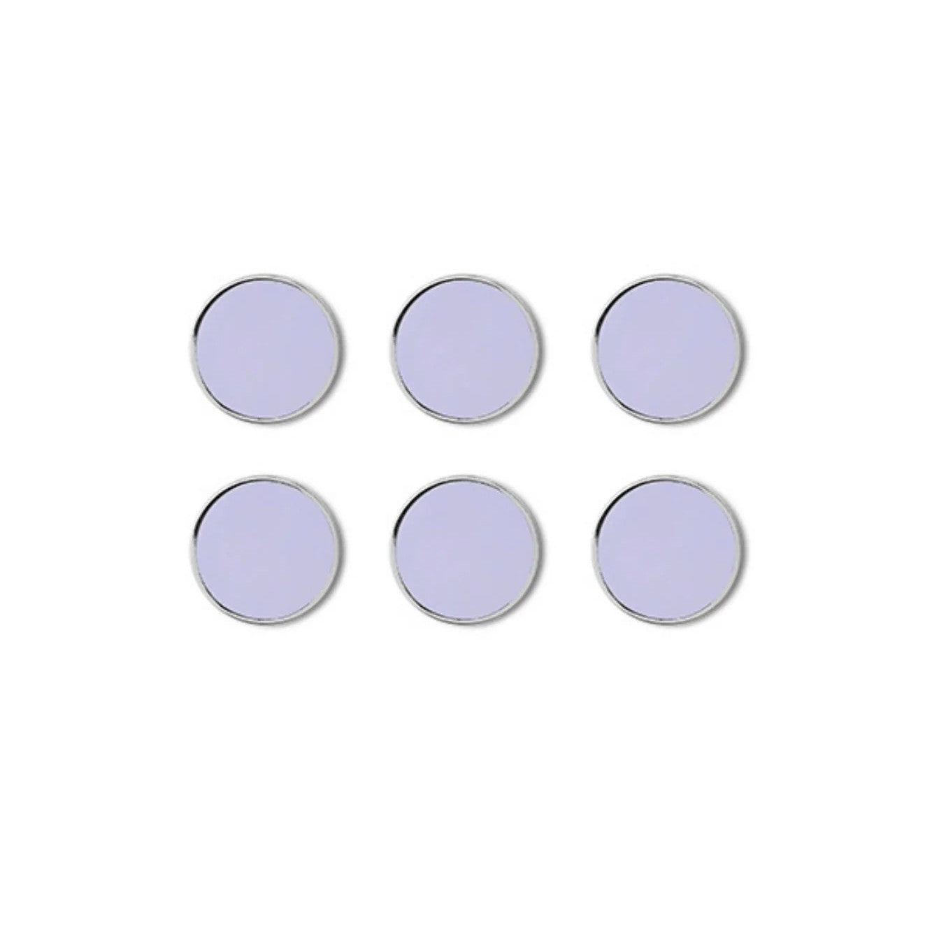 Magnet-Set The Buttons in lilac von Mustard Made bei Frau Rabe im Concept Store Die Halle