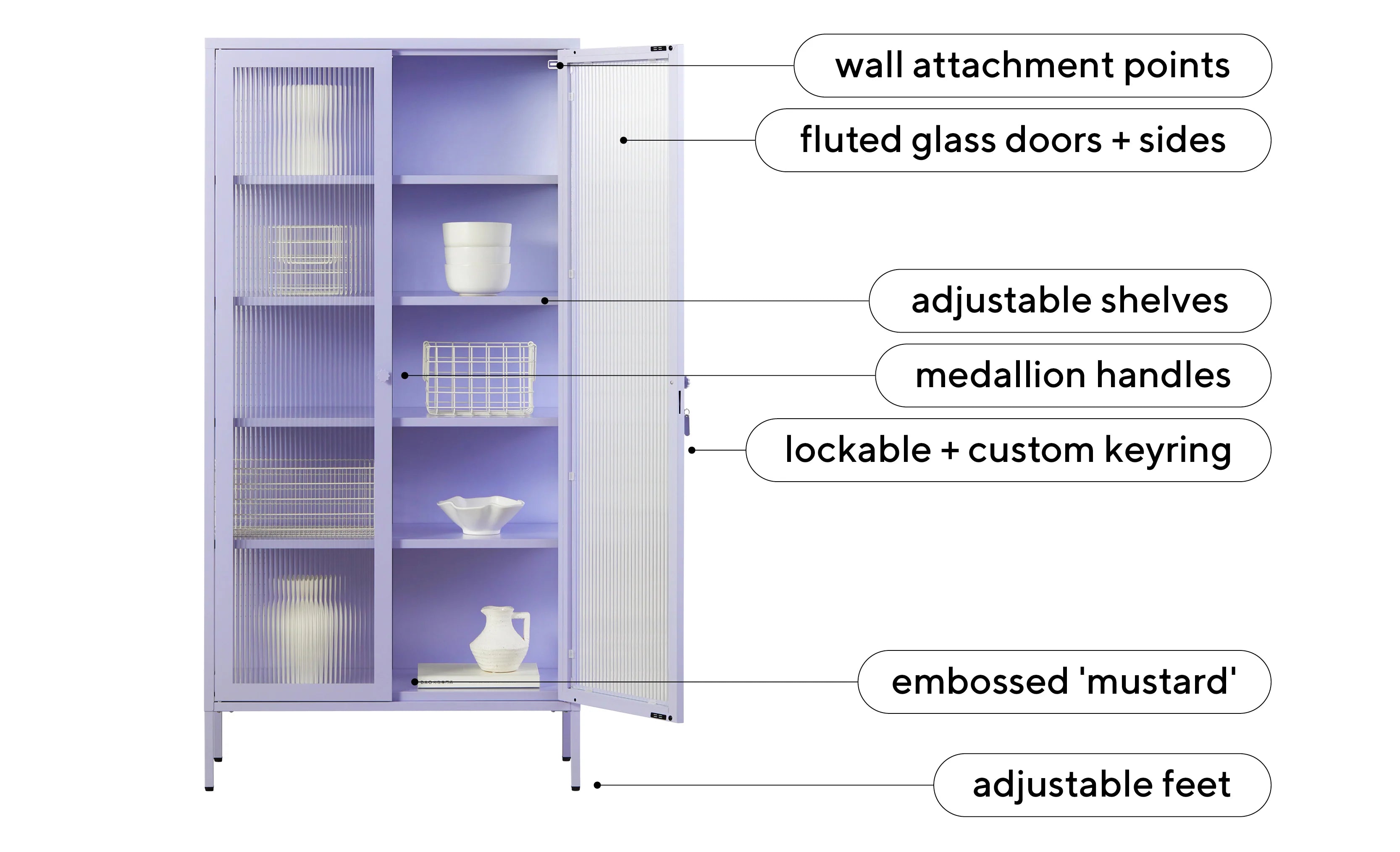 Metallspind The Collector | Lilac